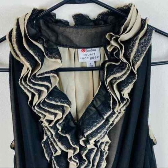 Robert Rodriguez Neiman Marcus Sleeveless Blouse women's sz S - Picture 16 of 16